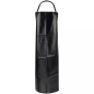 Preview: PVC-Schürze Chemikalienschutz 90 x 120 cm schwarz
