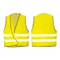 Preview: Warnschutzweste leuchtgelb