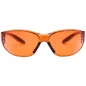 Preview: Racer Schutzbrille orange Polycarbonatscheiben