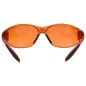 Preview: Racer Schutzbrille orange Polycarbonatscheiben