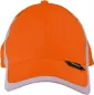 Preview: Warnschutz Base Cap Kappe leuchtorange