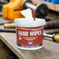 Preview: HAND WIPES Reinigungstücher für Werkstatt 150 Stück