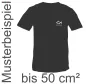 Preview: Patchemblem Logo 1-farbig bis 50 cm²