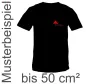 Preview: Patchemblem Logo 1-farbig bis 50 cm²