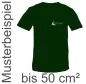 Preview: Patchemblem Logo 1-farbig bis 50 cm²