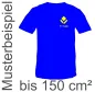 Preview: Patchemblem Logo 1-farbig bis 150 cm²