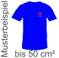 Preview: Patchemblem Logo 2-farbig bis 50 cm²