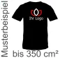 Preview: Patchemblem Logo 2-farbig bis 350 cm²