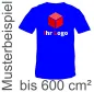 Preview: Patchemblem Logo 2-farbig bis 600 cm²