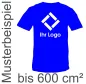 Preview: Patchemblem Logo 1-farbig bis 600 cm²
