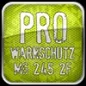 Preview: Warnschutz Latzhose Qualitex PRO WS warnorange/marine