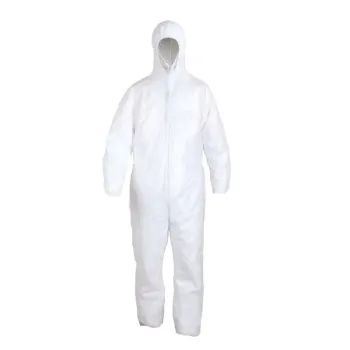 SMS Schutzoverall, Kat III, Typ 5,6, weiß