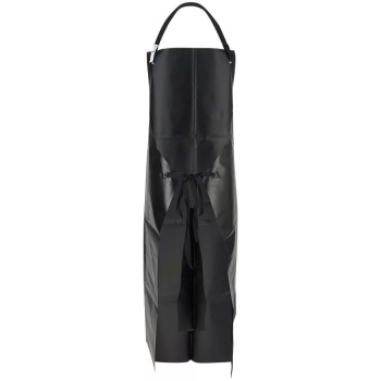 Preview: PVC-Schürze Chemikalienschutz 90 x 120 cm schwarz