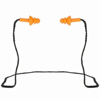 Pro-​Fit® Mehrweg-​Gehörschutzstöpsel mit Kordel, inklusive Box, SNR 25 db (A)