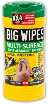 BIG WIPES Multi-Surface doppelseitige Reinigungstücher 80 Stück