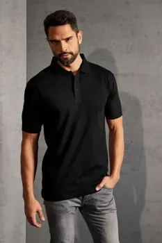 Polo-Shirt Men Promodoro Jersey Polo 4020 - black