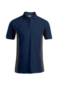 Polo-Shirt Men Promodoro Function Contrast 4520 - navy/light grey