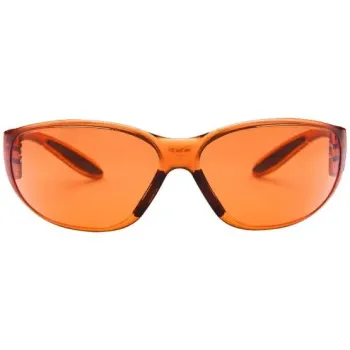 Racer Schutzbrille orange Polycarbonatscheiben
