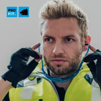 Pro-​Fit® Gehörschutzbügel-​Proflex 24 SNR 24 db (A), mit orangen Stöpseln