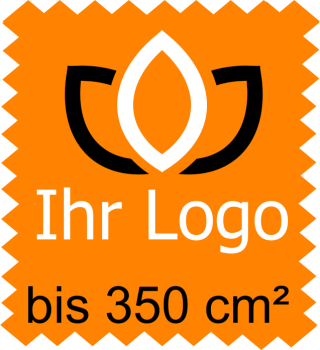 Patchemblem Logo 2-farbig bis 350 cm²