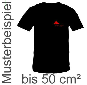 Patchemblem Logo 1-farbig bis 50 cm²