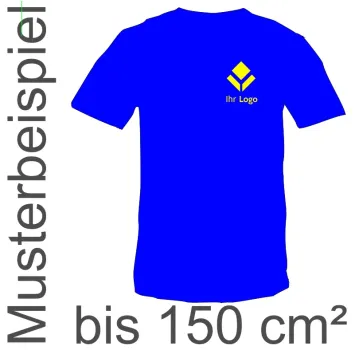 Patchemblem Logo 1-farbig bis 150 cm²