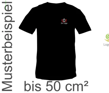 Patchemblem Logo 2-farbig bis 50 cm²
