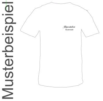 Patchemblem "Nur Text" 1-farbig 2 Zeilen