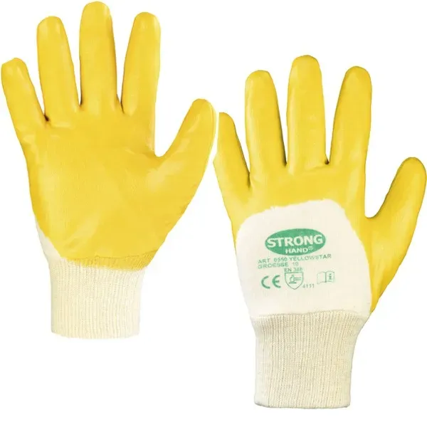 Nitril-Handschuhe - Stronghand® - Yellowstar
