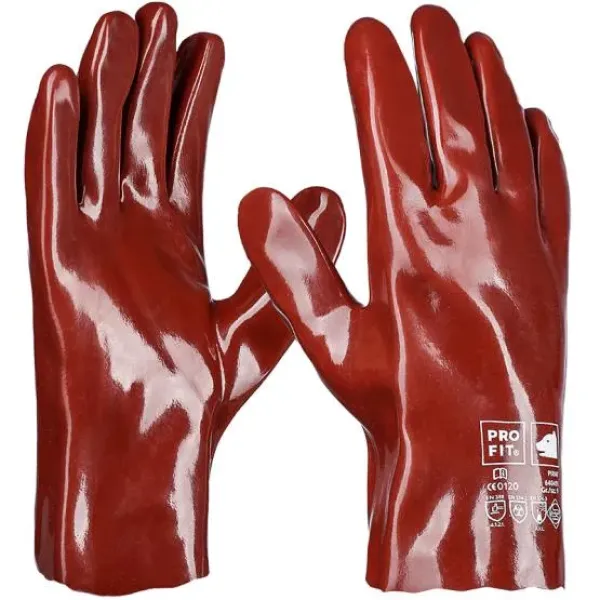 Pirat Vinyl-Chemikalienschutzhandschuh - 27 cm