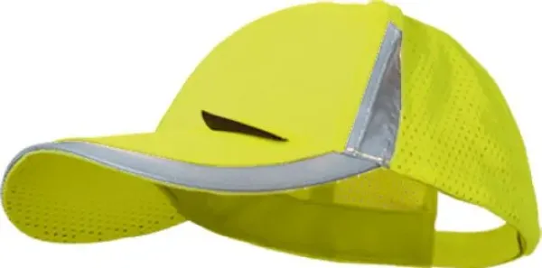 Warnschutz Base Cap Kappe leuchtgelb