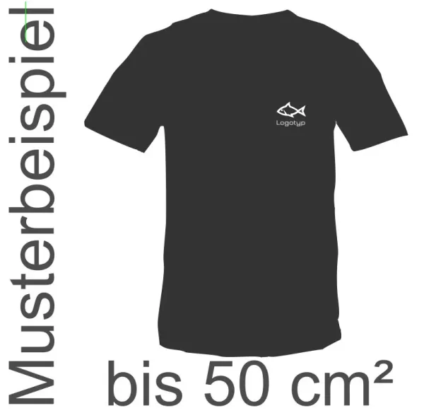 Patchemblem Logo 1-farbig bis 50 cm²
