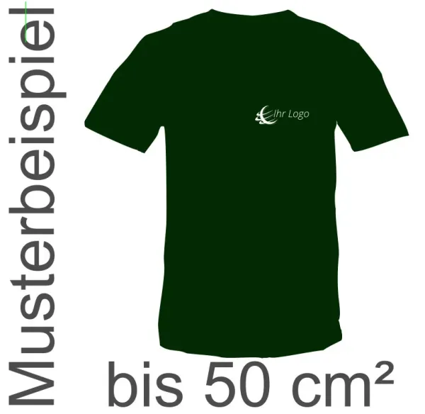 Patchemblem Logo 1-farbig bis 50 cm²
