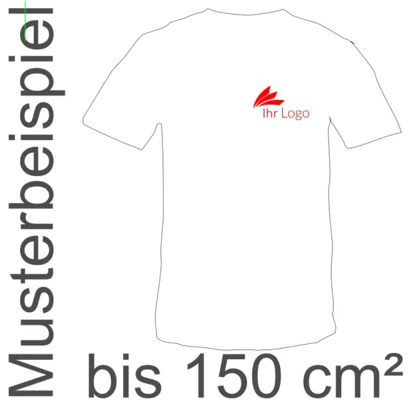 Patchemblem Logo 1-farbig bis 150 cm²