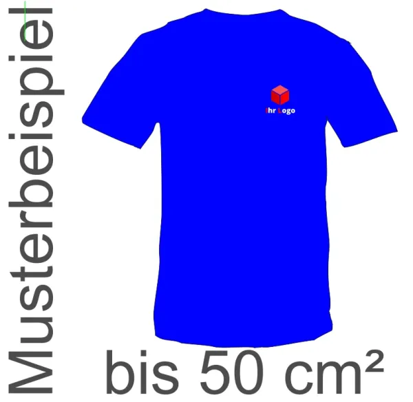 Patchemblem Logo 2-farbig bis 50 cm²
