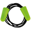 Pro-Fit® Gehörschutzstöpsel Soft-PU mit Kordel grün, 10 Paar SNR-34dB (A)