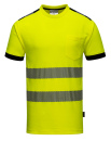 Vision Warnschutz T-Shirt leuchtgelb/schwarz